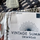Men's Vintage Summer Swimwear size Large ,17” Length ,Swim Shorts. With mesh NWT — photo 5