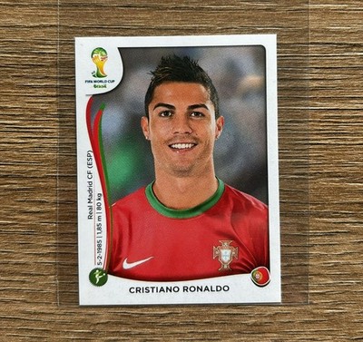Panini, World Cup Brasil 2014, Sticker Nr. 523, Cristiano Ronaldo, MINT, WM