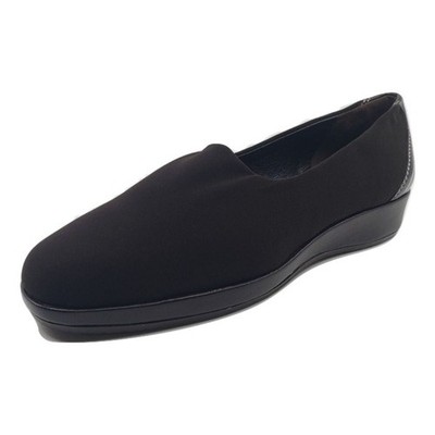 Paese Tes Brown Fabric Amalfi Slip-on Flats