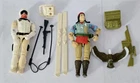 S-338 VINTAGE 1980'S HASBRO GI JOE SNOW JOB & SPIRIT FIGURES - COMPLETE