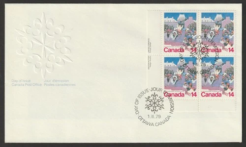 Canada #780, Quebec Carnival, LL PB, Official First Day Cover, FDC 1979