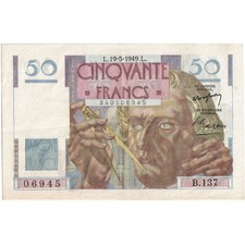 [#1292849] France, 50 Francs, Le Verrier, 1949-05-19, B.137, UNC