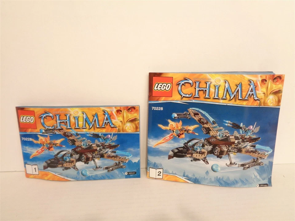 2015 Lego Legends of Chima #70228 Vultrix's Sky Scavenger Building Set Complete - Image 2 of 4