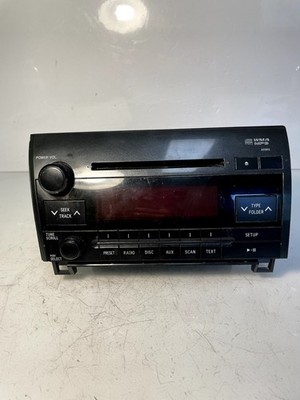 2010-2013 TOYOTA TUNDRA AM FM RADIO RECEIVER CD PLAYER 86120-0C290 OEM JJ3-K58