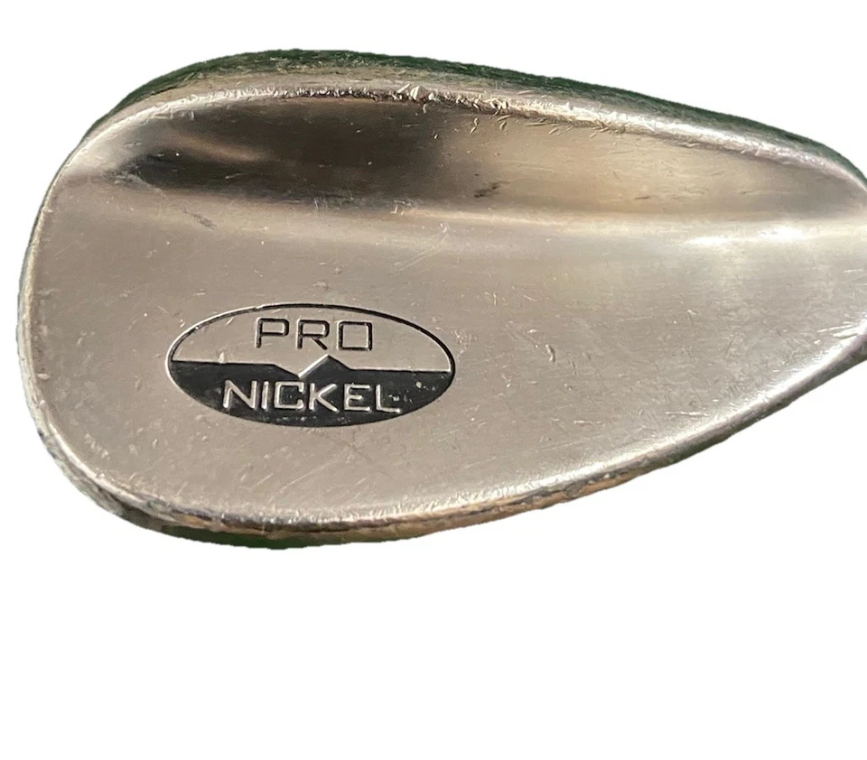 Nicklaus Pro Nickel Milled Sand Wedge 57*08 Stiff Steel 35" RH New Midsize Grip - Image 3 of 4