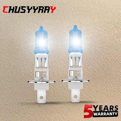 H1 Halogen Main/Dipped Beam Kit Bulbs 6000K Super White 4000LM Combo 2