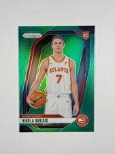 2024-25 Panini Prizm - Nikola Durisic #229 Green Prizm (RC)
