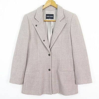 GIORGIO ARMANI BORGO21 Tailored Sakko Wolle Kaschmir 42 Beige 2sa7559