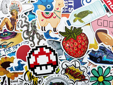 3000 Random Wholesale Sticker Bomb Lot Variety Pack Luggage Skateboard Decals
