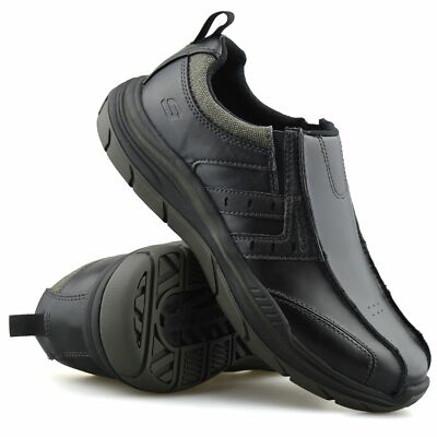 skechers wide men's loafers