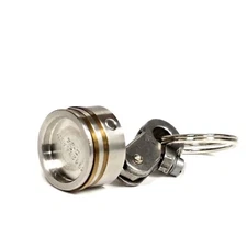 B-25 Mitchell Bomber Airplane R2600 Radial Engine Stromberg Mini Piston Keychain