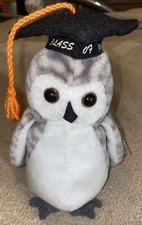 TY Beanie Baby, Wiser the Graduation Owl, Class of '99. 1999