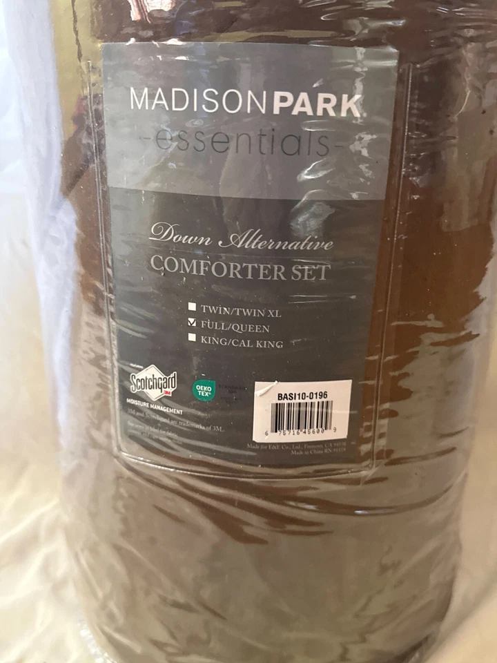 Madison Park Larkspur Reversible 3-Pc. Comforter Set Brown Sand Full/Queen - Image 3 of 4