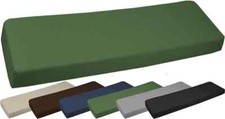 OUTDOOR 2 3 4 SEATER BENCH PAD WATERPROOF FABRIC GARDEN FURNITURE SEAT CUSHION