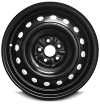 New 16x6 inch Wheel for Scion XD (08-14) Black Painted Steel Rim