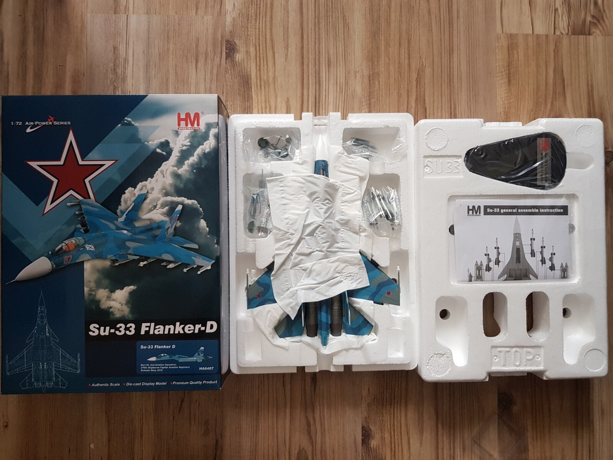 Hobby Master HA6407 1/72 Su-33 Flanker-D Bort 84 Russian