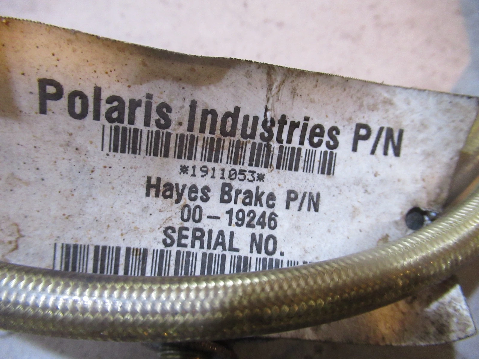 Polaris RMK 600 Brake Master Cylinder 2007