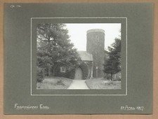 Framingham Earl Church, Norfolk. Original 1907 photograph