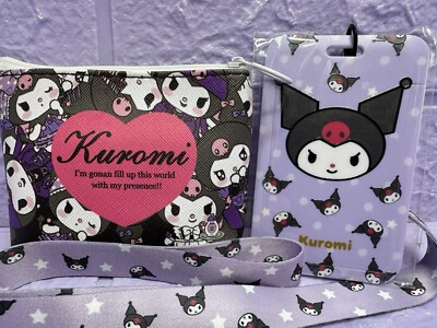 Kuromi Sanrio Handtasche Schlüsselband süß kleines Geschenkpaket Kawaii Sanrio