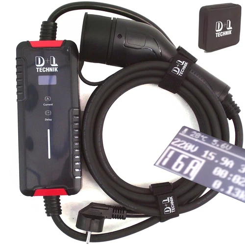 Wallbox Ladegerät Ladekabel Typ 2 mobile Ladestation Elektrofahrzeuge Elektro - Bild 3 von 22