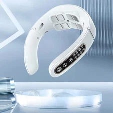 Electric Cervical Neck Pulse Massager Pain Shoulder Relief Body Muscle Relax