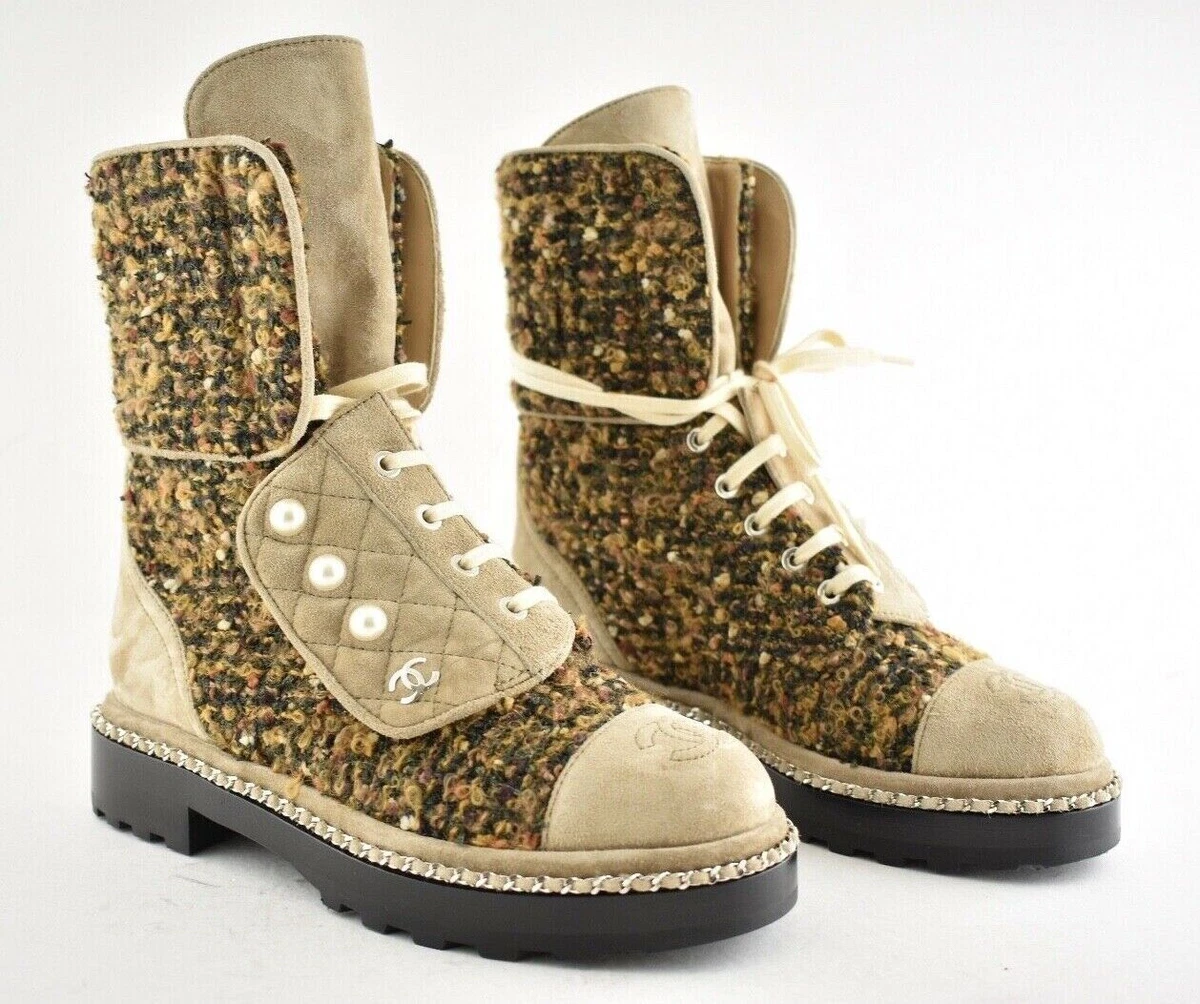 Chanel citizen chain best sale boots
