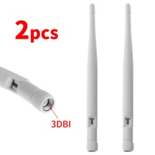 2pcs 3db 2.4GHZ Mini Antenna Wireless Network WiFi Router Omni Range Extender