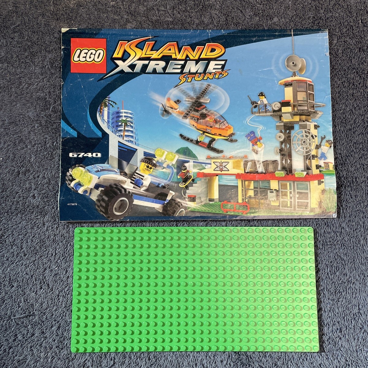 LEGO Island Xtreme Stunts 6740 Xtreme Tower 99.99% Complete W/Box 