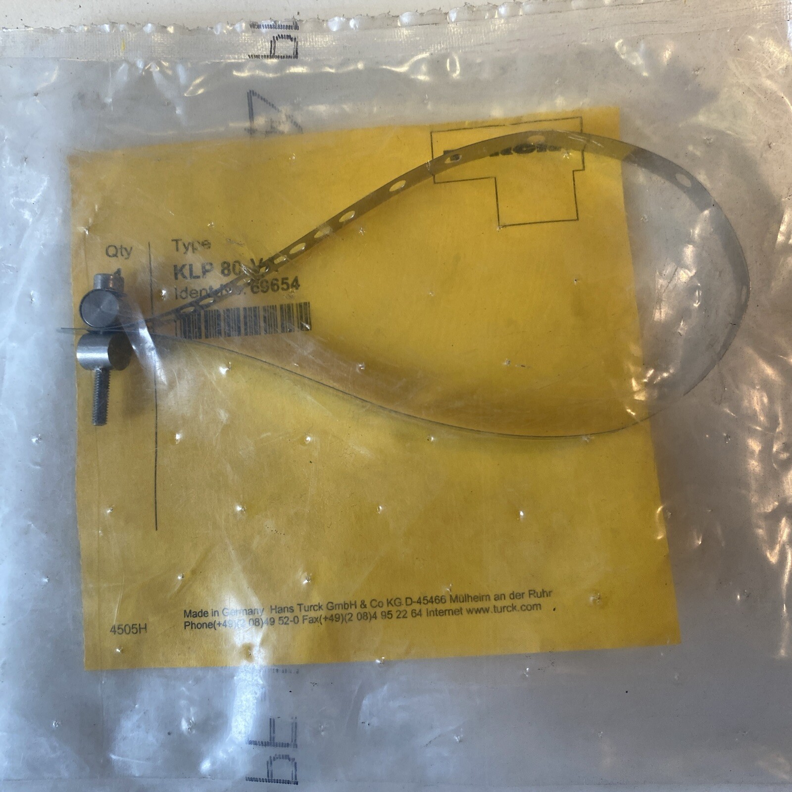 Turck KLP 80-VA Montageband für Rundzylinder (25-80mm) – 69654 – NEU & OVP