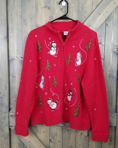 christmas sweater cardigan