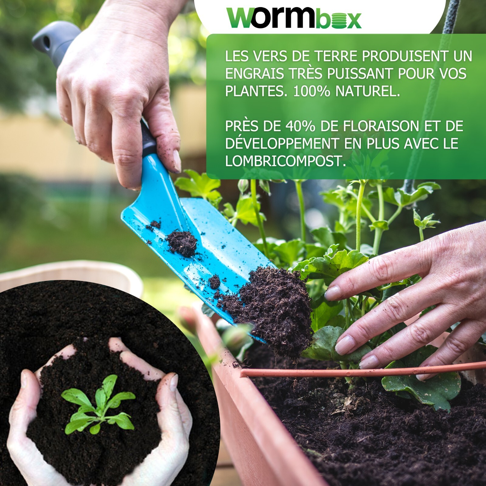 Lombricomposteur WormBox 3 plateaux anti odeur pour un engrais maison - 4