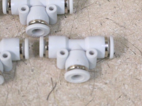 10 Stück REXROTH PUSH TO CONNECT LUFTVERSCHRAUBUNGEN R432000167 1/4" Rohrverschraubung T-Stück - Bild 3 von 4