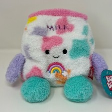 Bum Bumz 7.5" Charlotte Rainbow Cereal Milk Plush MooBumz Exclusive Plushy