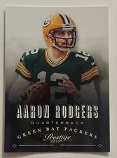 2013 Panini Prestige Football AARON RODGERS #71 Green Bay Packers