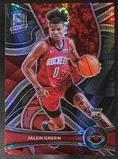 Jalen Green 2021-22 Panini Spectra ASIA PRIZM Parallel Rookie Card (no.105). rookie card picture