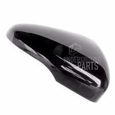 FOR VW GOLF mk6 DEEP BLACK LC9X DOOR WING MIRROR COVER CAP RIGHT DRIVERS SIDE
