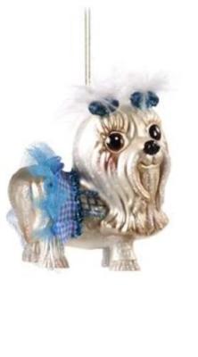 Christbaumschmuck - Hund- Glas - Goodwill