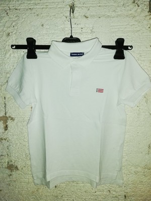 Polo Bambino Bianco Original Marines Tg 7 Anni Okaidi 8 Anni 128 Cm  Affare#1010 | eBay