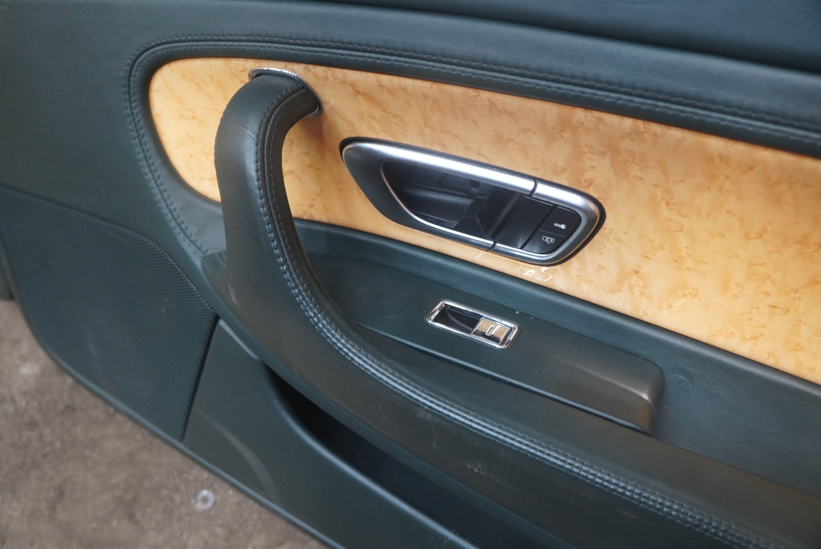 Set 4 Door Quarter Interior Trim Panel Green OEM Bentley Continental GT 2005