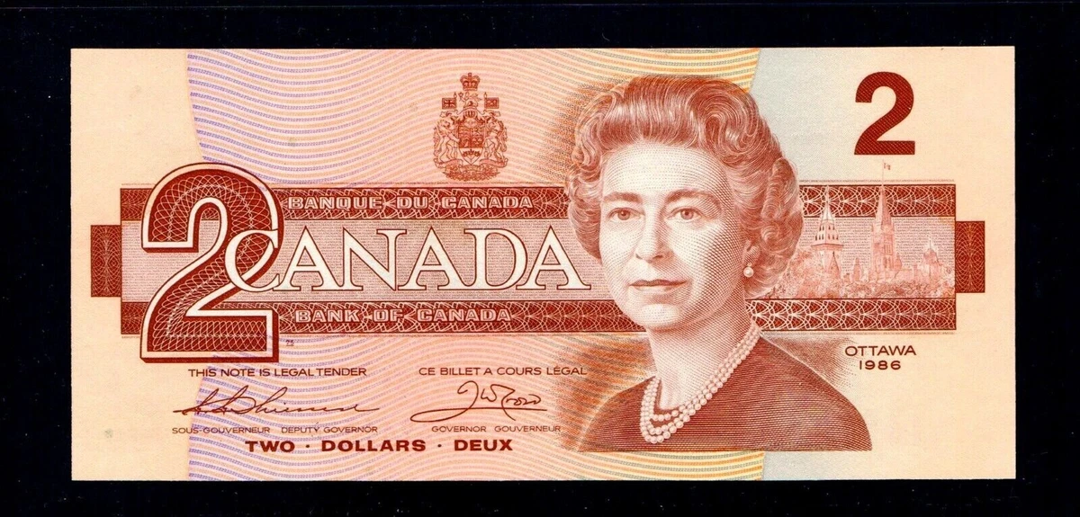 Uncirculated 1986 Bank of Canada Paper Money for sale | eBay