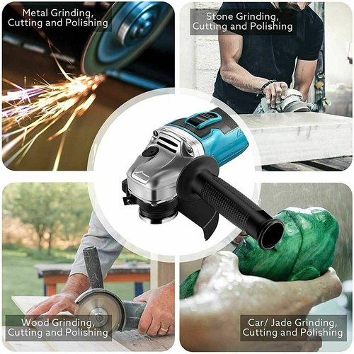 125mm Brushless Angle Grinder Cordless 10000RPM Tool Kit For Makita 18V Battery - Picture 12 of 16