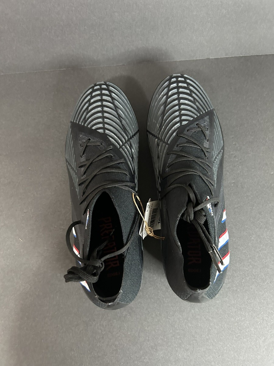 Adidas Predator Edge.1 Firm Ground Black Soccer Cleats Mens  display picture 2