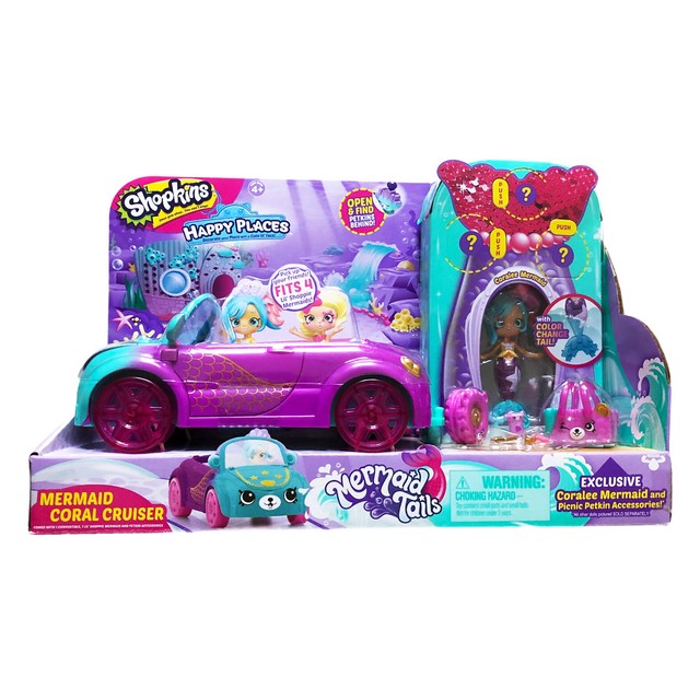 shopkins mermaid coral cruiser