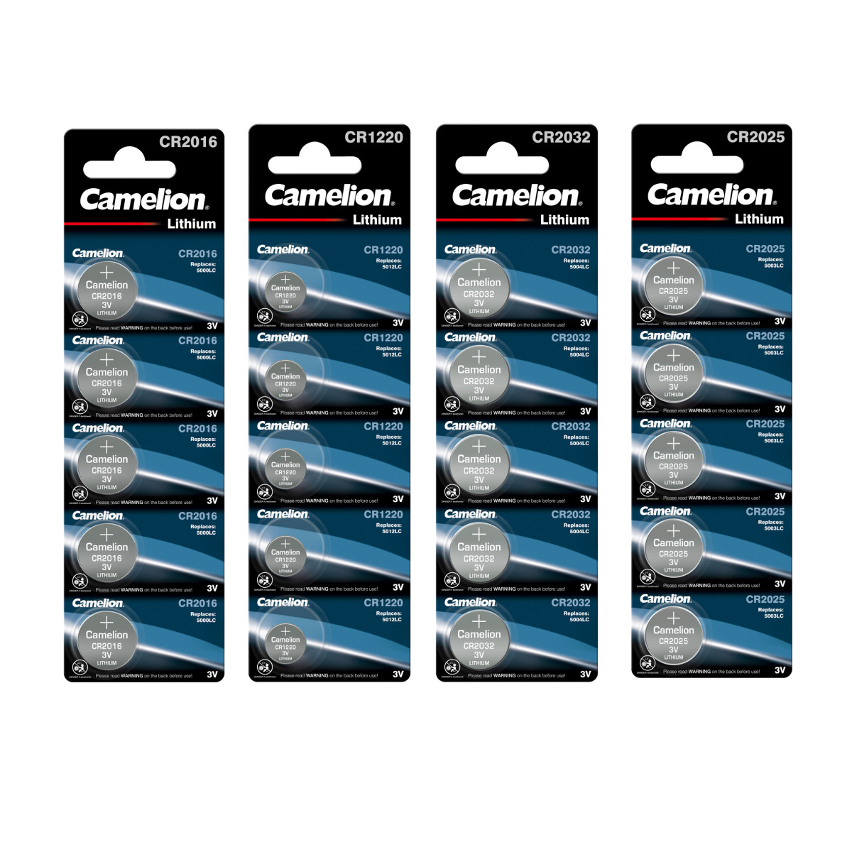 Thumbnail - Camelion Cr1220 Cr2016 Cr2025 Cr2032
