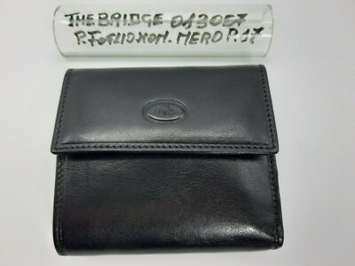 Geldbörse/Cr.Card/Doc/Piccioli - Damen - Leder - Schwarz - 013057 - The Bridge