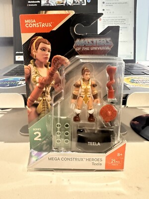 Warrior TEELA, Mega Construx HEROES, MASTERS of the UNIVERSE, FND73, SEALED!