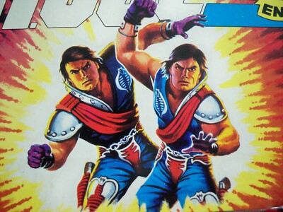 【NOT FOR SALE】キングオブファイターズ94 台紙 コスモスカードダス K192944 CRIMSON GUARD COMMANDERS CARDBACK UNCUT TOMAX & XAMOT GI