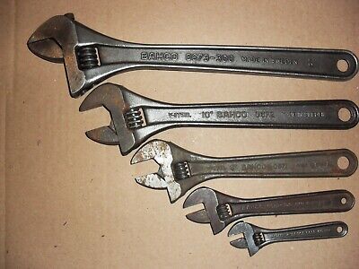 Bahco Adjustable Wrench 6/8/12 Pack of 3