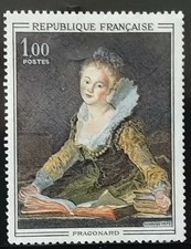 Timbre - FRANCE - Tableau de FRAGONARD - 1972 - neuf ** - n° 1702