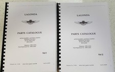 ASTON MARTIN LAGONDA PARTS & WORKSHOP MANUALS SET